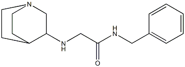  2-{1-azabicyclo[2.2.2]octan-3-ylamino}-N-benzylacetamide