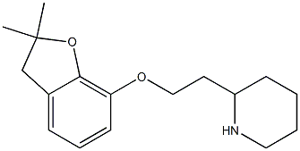 2-{2-[(2,2-dimethyl-2,3-dihydro-1-benzofuran-7-yl)oxy]ethyl}piperidine