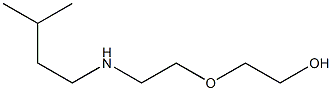 2-{2-[(3-methylbutyl)amino]ethoxy}ethan-1-ol 结构式