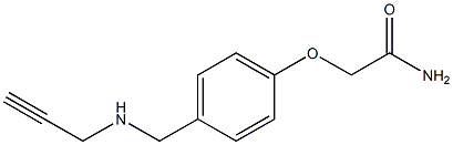  2-{4-[(prop-2-yn-1-ylamino)methyl]phenoxy}acetamide