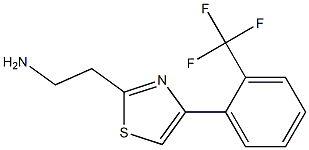 2-{4-[2-(trifluoromethyl)phenyl]-1,3-thiazol-2-yl}ethanamine