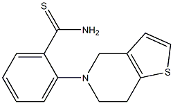  2-{4H,5H,6H,7H-thieno[3,2-c]pyridin-5-yl}benzene-1-carbothioamide