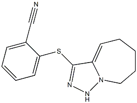 2-{5H,6H,7H,8H,9H-[1,2,4]triazolo[3,4-a]azepin-3-ylsulfanyl}benzonitrile|