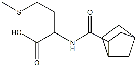 2-{bicyclo[2.2.1]heptan-2-ylformamido}-4-(methylsulfanyl)butanoic acid 结构式
