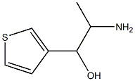 2-amino-1-(thiophen-3-yl)propan-1-ol Structure