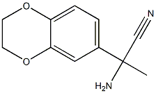 2-amino-2-(2,3-dihydro-1,4-benzodioxin-6-yl)propanenitrile|