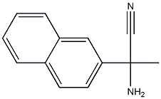 2-amino-2-(2-naphthyl)propanenitrile