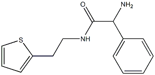  2-amino-2-phenyl-N-(2-thien-2-ylethyl)acetamide