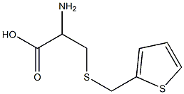 2-amino-3-[(thien-2-ylmethyl)thio]propanoic acid Structure