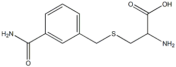 2-amino-3-{[3-(aminocarbonyl)benzyl]thio}propanoic acid