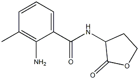 2-amino-3-methyl-N-(2-oxooxolan-3-yl)benzamide