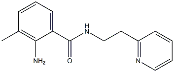 2-amino-3-methyl-N-(2-pyridin-2-ylethyl)benzamide