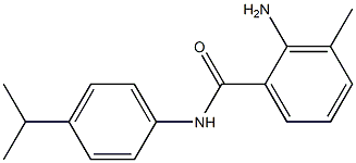 2-amino-3-methyl-N-[4-(propan-2-yl)phenyl]benzamide