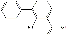 2-amino-3-phenylbenzoic acid 化学構造式