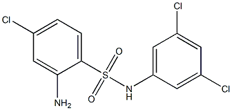  2-amino-4-chloro-N-(3,5-dichlorophenyl)benzene-1-sulfonamide