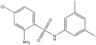 2-amino-4-chloro-N-(3,5-dimethylphenyl)benzene-1-sulfonamide