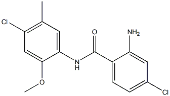 2-amino-4-chloro-N-(4-chloro-2-methoxy-5-methylphenyl)benzamide