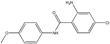  2-amino-4-chloro-N-(4-methoxyphenyl)benzamide