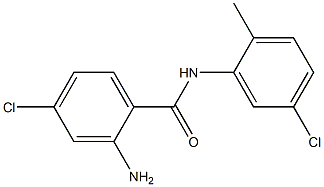 2-amino-4-chloro-N-(5-chloro-2-methylphenyl)benzamide Structure