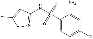 2-amino-4-chloro-N-(5-methyl-1,2-oxazol-3-yl)benzene-1-sulfonamide