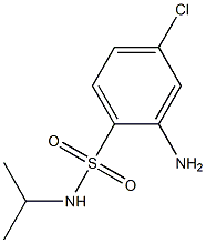  2-amino-4-chloro-N-(propan-2-yl)benzene-1-sulfonamide