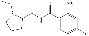 2-amino-4-chloro-N-[(1-ethylpyrrolidin-2-yl)methyl]benzamide