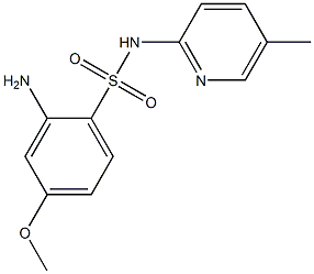 2-amino-4-methoxy-N-(5-methylpyridin-2-yl)benzene-1-sulfonamide|