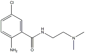 2-amino-5-chloro-N-[2-(dimethylamino)ethyl]benzamide Structure