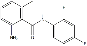 2-amino-N-(2,4-difluorophenyl)-6-methylbenzamide