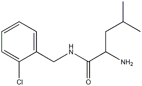 2-amino-N-(2-chlorobenzyl)-4-methylpentanamide