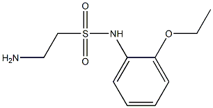 2-amino-N-(2-ethoxyphenyl)ethane-1-sulfonamide Structure