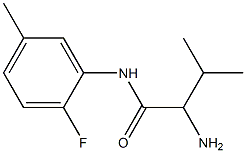 2-amino-N-(2-fluoro-5-methylphenyl)-3-methylbutanamide