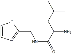 2-amino-N-(2-furylmethyl)-4-methylpentanamide