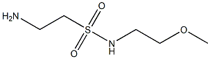 2-amino-N-(2-methoxyethyl)ethanesulfonamide|