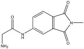 2-amino-N-(2-methyl-1,3-dioxo-2,3-dihydro-1H-isoindol-5-yl)acetamide