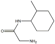 2-amino-N-(2-methylcyclohexyl)acetamide Structure