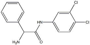 2-amino-N-(3,4-dichlorophenyl)-2-phenylacetamide