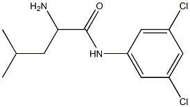 2-amino-N-(3,5-dichlorophenyl)-4-methylpentanamide