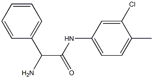 2-amino-N-(3-chloro-4-methylphenyl)-2-phenylacetamide
