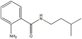 2-amino-N-(3-methylbutyl)benzamide,,结构式