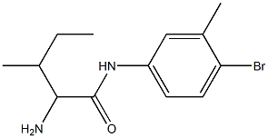 2-amino-N-(4-bromo-3-methylphenyl)-3-methylpentanamide
