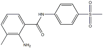  2-amino-N-(4-methanesulfonylphenyl)-3-methylbenzamide