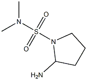 2-amino-N,N-dimethylpyrrolidine-1-sulfonamide Structure