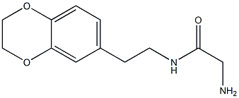 2-amino-N-[2-(2,3-dihydro-1,4-benzodioxin-6-yl)ethyl]acetamide|