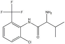 2-amino-N-[2-chloro-6-(trifluoromethyl)phenyl]-3-methylbutanamide