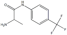 2-amino-N-[4-(trifluoromethyl)phenyl]propanamide|