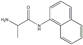 2-amino-N-1-naphthylpropanamide Struktur