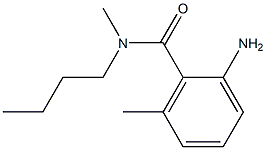 2-amino-N-butyl-N,6-dimethylbenzamide Structure