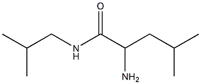 2-amino-N-isobutyl-4-methylpentanamide,,结构式