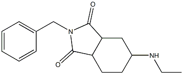 2-benzyl-5-(ethylamino)hexahydro-1H-isoindole-1,3(2H)-dione Structure